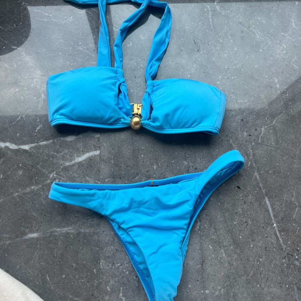vix paula hermany bikini, originally $270. both pieces size S. worn once
